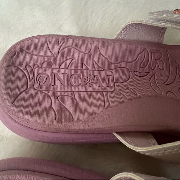 ONCAI Sandals Adjustable Soft Cushion Thick Soles women’s Sz 9 US /40 EU Pink - Picture 15 of 16